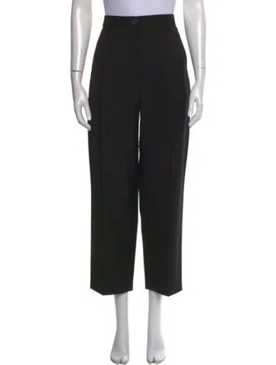 Pre-owned Acne Studios Wide Leg Pants In Black