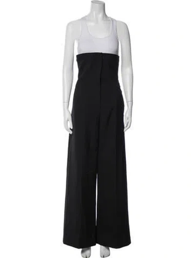 Pre-owned Acne Studios Wide Leg Pants In Black