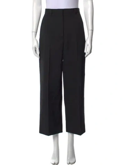 Pre-owned Acne Studios Wide Leg Pants In Black