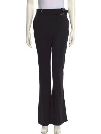 Pre-owned Acne Studios Wide Leg Pants In Black