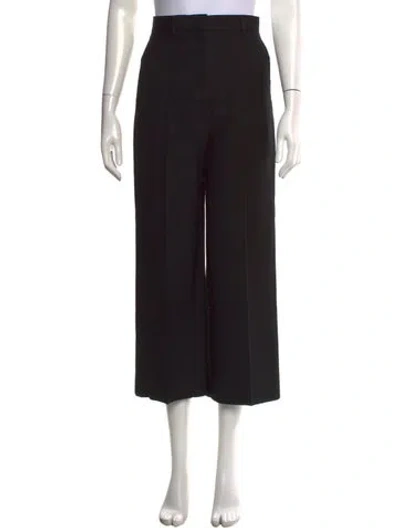 Pre-owned Acne Studios Wide Leg Pants In Black