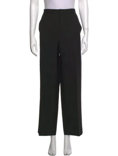 Pre-owned Acne Studios Wide Leg Pants In Black