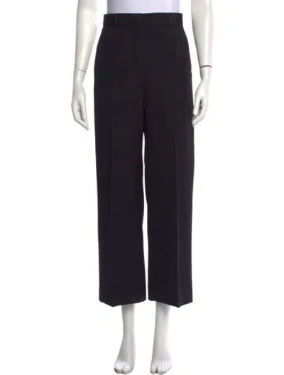 Pre-owned Acne Studios Wide Leg Pants In Black
