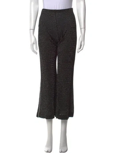 Pre-owned Acne Studios Wide Leg Pants In Black