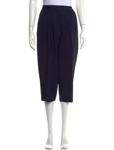 Pre-owned Acne Studios Wide Leg Pants In Black