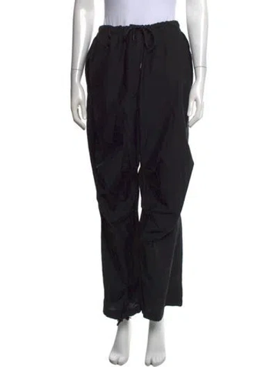 Pre-owned Acne Studios Wide Leg Pants In Black