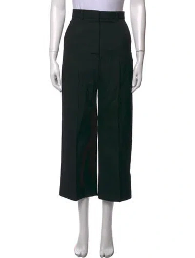 Pre-owned Acne Studios Wide Leg Pants In Black