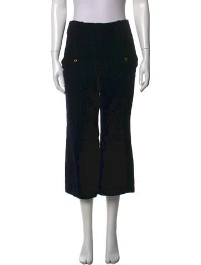 Pre-owned Acne Studios Wide Leg Pants In Black