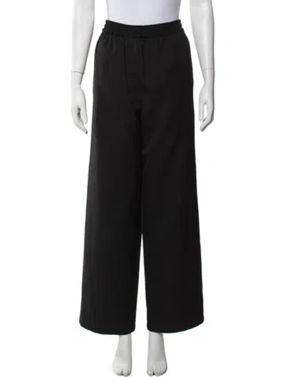 Pre-owned Acne Studios Wide Leg Pants In Black