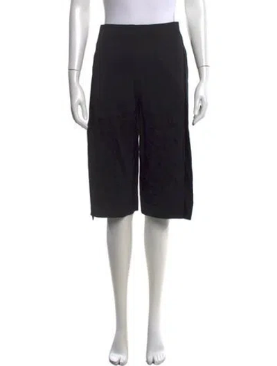 Pre-owned Acne Studios Wide Leg Pants In Black