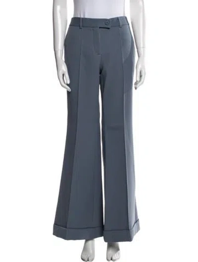 Pre-owned Acne Studios Wide Leg Pants In Blue