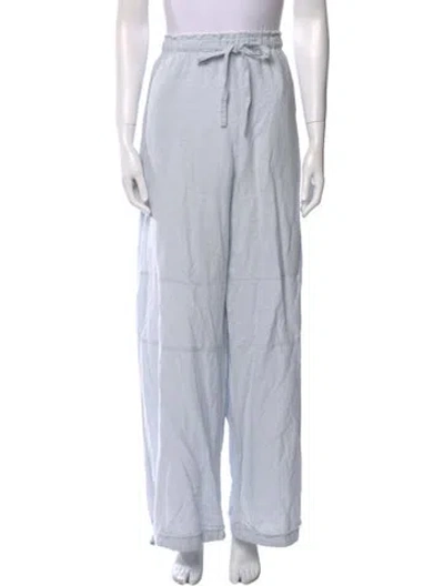 Pre-owned Acne Studios Wide Leg Pants In Blue