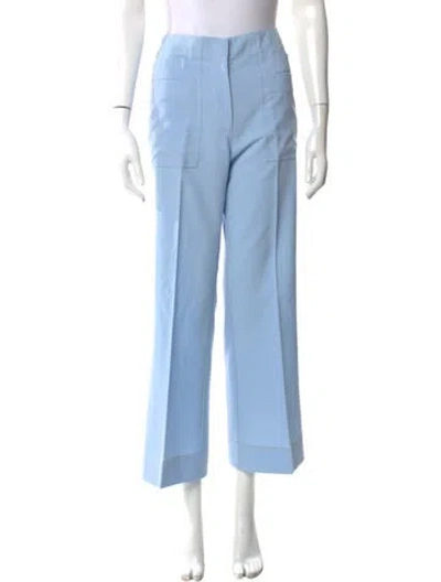 Pre-owned Acne Studios Wide Leg Pants In Blue