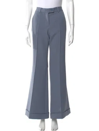 Pre-owned Acne Studios Wide Leg Pants In Blue