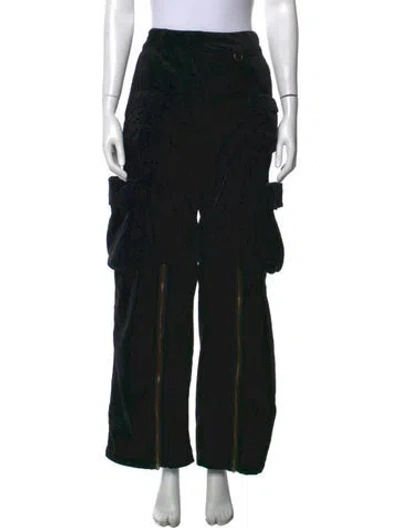 Pre-owned Acne Studios Wide Leg Pants In Blue