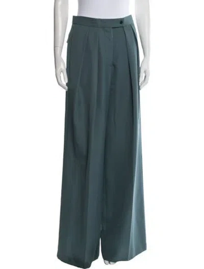 Pre-owned Acne Studios Wide Leg Pants In Blue