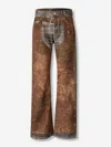 Acne Studios Trousers In Brown