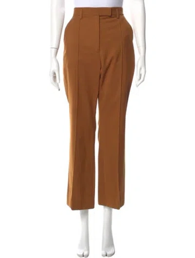 Pre-owned Acne Studios Wide Leg Pants In Brown