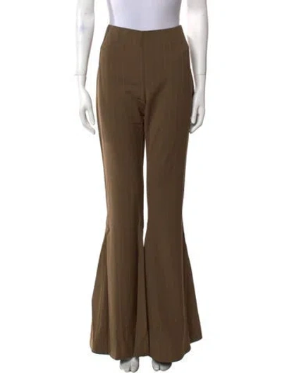 Pre-owned Acne Studios Wide Leg Pants In Brown