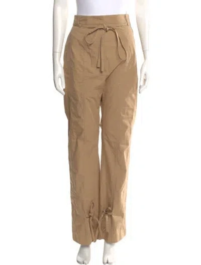 Pre-owned Acne Studios Wide Leg Pants In Brown