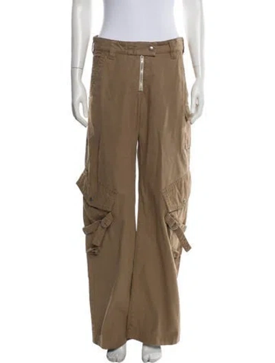 Pre-owned Acne Studios Wide Leg Pants In Brown