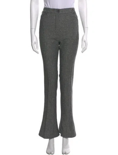 Pre-owned Acne Studios Wide Leg Pants In Gray