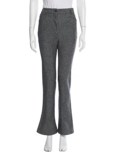 Pre-owned Acne Studios Wide Leg Pants In Gray