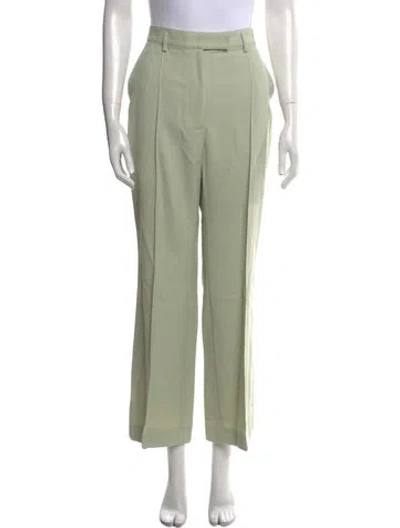 Pre-owned Acne Studios Wide Leg Pants In Green