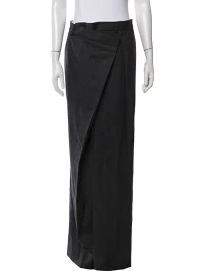 Pre-owned Acne Studios Wide Leg Pants In Grey