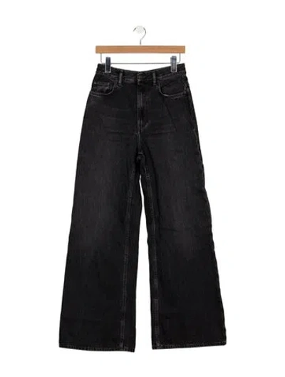 Pre-owned Acne Studios Wide Leg Pants In Multicolor
