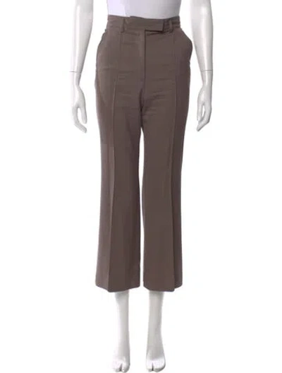 Pre-owned Acne Studios Wide Leg Pants In Neutral