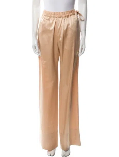 Pre-owned Acne Studios Wide Leg Pants In Neutral