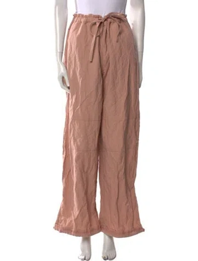 Pre-owned Acne Studios Wide Leg Pants In Neutral