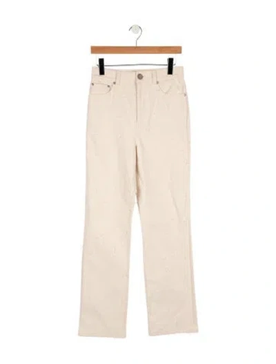 Pre-owned Acne Studios Wide Leg Pants In Neutral