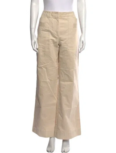 Pre-owned Acne Studios Wide Leg Pants In Neutral