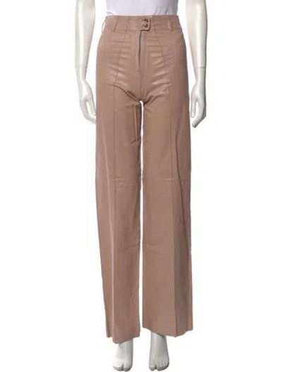 Pre-owned Acne Studios Wide Leg Pants In Neutral