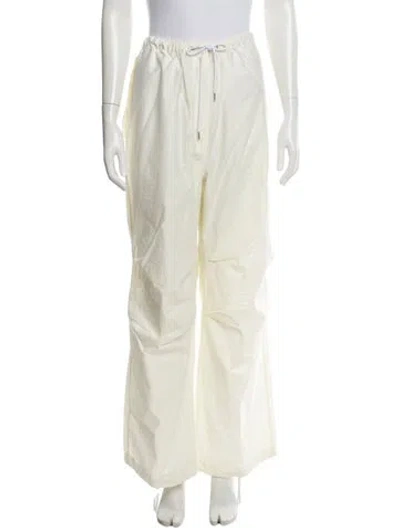 Pre-owned Acne Studios Wide Leg Pants In Neutral