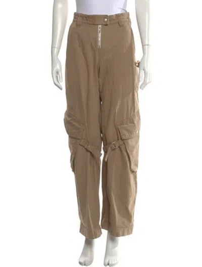 Pre-owned Acne Studios Wide Leg Pants In Neutral