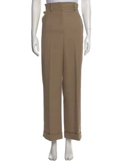 Pre-owned Acne Studios Wide Leg Pants In Neutral