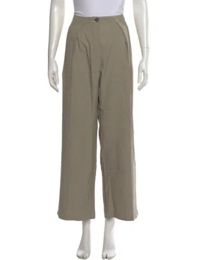 Pre-owned Acne Studios Wide Leg Pants In Neutral