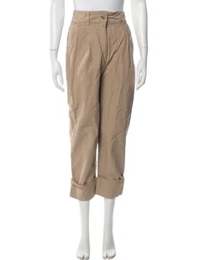 Pre-owned Acne Studios Wide Leg Pants In Neutrals