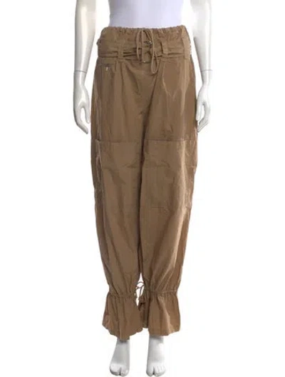 Pre-owned Acne Studios Wide Leg Pants In Neutrals