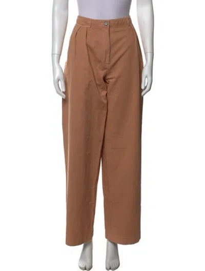Pre-owned Acne Studios Wide Leg Pants In Neutrals