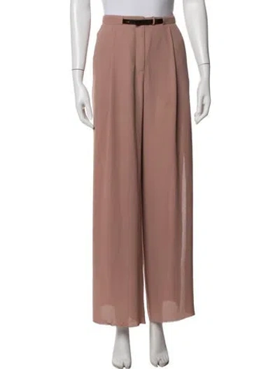 Pre-owned Acne Studios Wide Leg Pants In Neutrals