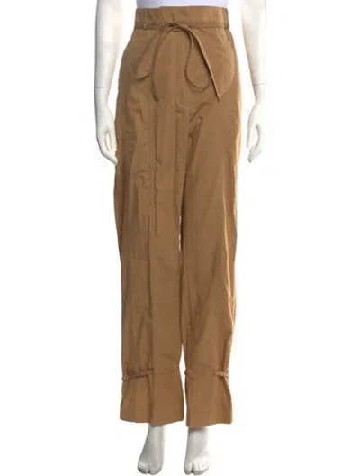 Pre-owned Acne Studios Wide Leg Pants In Neutrals