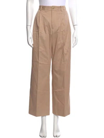Pre-owned Acne Studios Wide Leg Pants In Neutrals