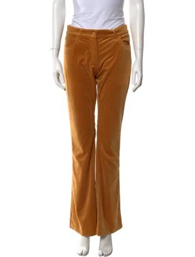 Pre-owned Acne Studios Wide Leg Pants In Orange