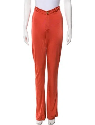 Pre-owned Acne Studios Wide Leg Pants In Orange