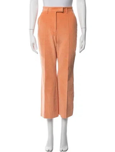 Pre-owned Acne Studios Wide Leg Pants In Orange