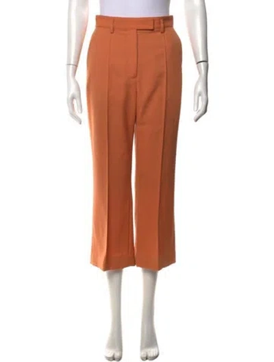 Pre-owned Acne Studios Wide Leg Pants In Orange